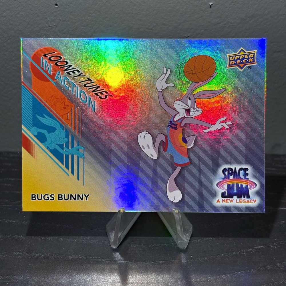 IA-18 Bugs Bunny 2021 Upper Deck Space Jam: A New Legacy  Looney Tunes In Action